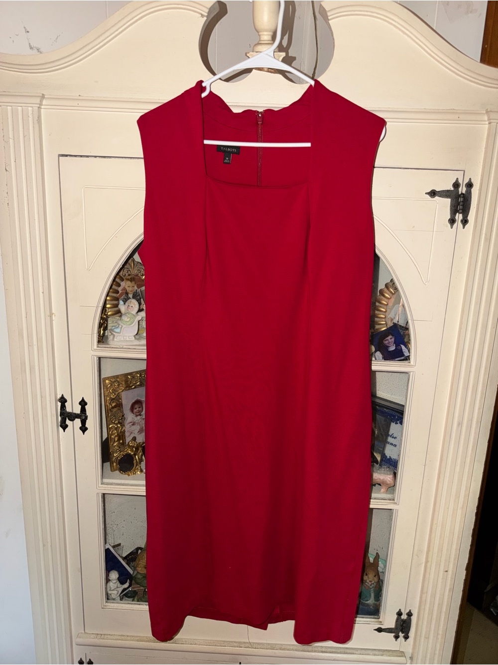 Talbots Red Dress with Classic Label